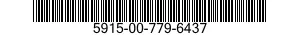 5915-00-779-6437 NETWORK,PULSE FORMING 5915007796437 007796437