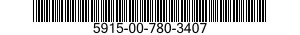 5915-00-780-3407  5915007803407 007803407