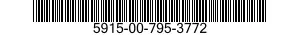 5915-00-795-3772 FILTER,INDICATOR 5915007953772 007953772