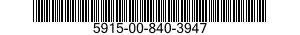 5915-00-840-3947 FILTER,BAND PASS 5915008403947 008403947