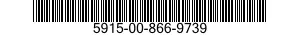 5915-00-866-9739 FILTER,RADIO FREQUENCY INTERFERENCE 5915008669739 008669739