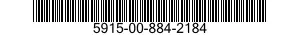 5915-00-884-2184 NETWORK,PULSE FORMING 5915008842184 008842184