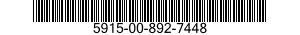5915-00-892-7448 FILTER,BAND PASS 5915008927448 008927448