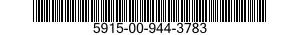 5915-00-944-3783  5915009443783 009443783