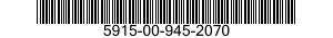 5915-00-945-2070  5915009452070 009452070