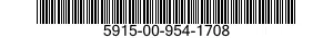 5915-00-954-1708  5915009541708 009541708