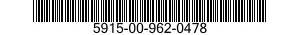 5915-00-962-0478  5915009620478 009620478