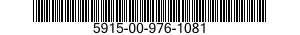 5915-00-976-1081  5915009761081 009761081