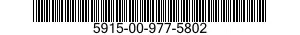 5915-00-977-5802  5915009775802 009775802