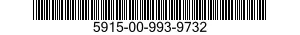 5915-00-993-9732 FILTER,RADIO FREQUENCY INTERFERENCE 5915009939732 009939732