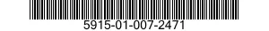 5915-01-007-2471 NETWORK,PHASE CHANGING 5915010072471 010072471