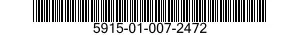 5915-01-007-2472 NETWORK,PHASE CHANGING 5915010072472 010072472