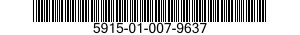 5915-01-007-9637 FILTER,BAND PASS 5915010079637 010079637