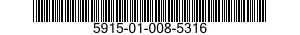 5915-01-008-5316 NETWORK,HYBRID CIRCUIT 5915010085316 010085316