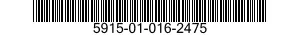 5915-01-016-2475  5915010162475 010162475
