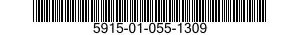 5915-01-055-1309 CAPACITOR-RESISTOR 5915010551309 010551309
