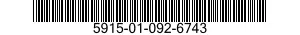 5915-01-092-6743  5915010926743 010926743