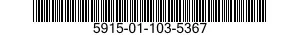 5915-01-103-5367  5915011035367 011035367