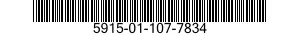 5915-01-107-7834 FILTER,BAND PASS 5915011077834 011077834