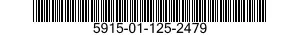 5915-01-125-2479 FILTER,EMI-NEMP 5915011252479 011252479