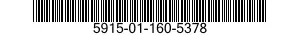 5915-01-160-5378 FILTER,LOW PASS 5915011605378 011605378