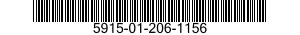 5915-01-206-1156 NETWORK,CIRCUIT PROTECTION 5915012061156 012061156