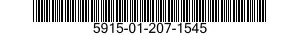 5915-01-207-1545 NETWORK,HYBRID CIRCUIT 5915012071545 012071545