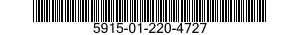 5915-01-220-4727 FILTER ASSEMBLY,ELECTRICAL 5915012204727 012204727