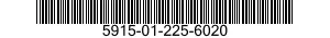 5915-01-225-6020 FILTER,RADIO FREQUENCY INTERFERENCE 5915012256020 012256020
