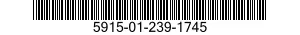 5915-01-239-1745 FILTER,RADIO FREQUENCY INTERFERENCE 5915012391745 012391745