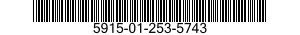 5915-01-253-5743 FILTER,BAND PASS 5915012535743 012535743