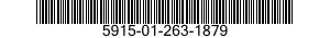 5915-01-263-1879  5915012631879 012631879