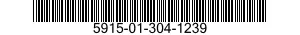 5915-01-304-1239 FILTER,LOW PASS 5915013041239 013041239