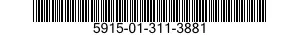5915-01-311-3881 FILTER,SPECIAL 5915013113881 013113881