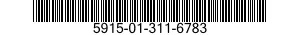 5915-01-311-6783 FILTER,BAND SUPPRESSION 5915013116783 013116783