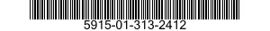 5915-01-313-2412 FILTER,BAND PASS 5915013132412 013132412