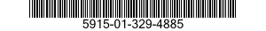 5915-01-329-4885 FILTER,RADIO FREQUENCY INTERFERENCE 5915013294885 013294885