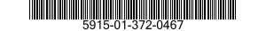 5915-01-372-0467 FILTER,RADIO FREQUENCY INTERFERENCE 5915013720467 013720467
