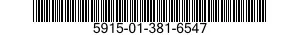 5915-01-381-6547 FILTER,BAND PASS 5915013816547 013816547