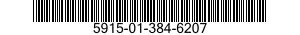 5915-01-384-6207 CAPACITOR-RESISTOR 5915013846207 013846207