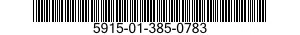5915-01-385-0783 FILTER ASSEMBLY,ELECTRICAL 5915013850783 013850783