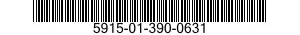 5915-01-390-0631 FILTER,DIRECT CURRENT POWER 5915013900631 013900631