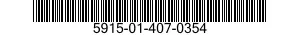 5915-01-407-0354 FILTER,RADIO FREQUENCY INTERFERENCE 5915014070354 014070354