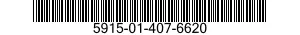 5915-01-407-6620 FILTER,RADIO FREQUENCY INTERFERENCE 5915014076620 014076620