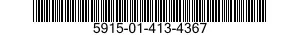 5915-01-413-4367 FILTER ASSEMBLY,ELECTRICAL 5915014134367 014134367