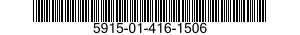 5915-01-416-1506 NETWORK,HYBRID CIRCUIT 5915014161506 014161506