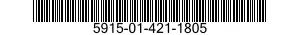 5915-01-421-1805 FILTER,RADIO FREQUENCY INTERFERENCE 5915014211805 014211805