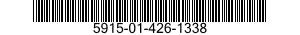 5915-01-426-1338 NETWORK,IMPEDANCE MATCHING 5915014261338 014261338