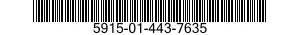 5915-01-443-7635 FILTER,DIRECT CURRENT POWER 5915014437635 014437635