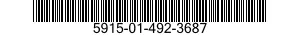5915-01-492-3687 FILTER,BAND PASS-LOW PASS 5915014923687 014923687